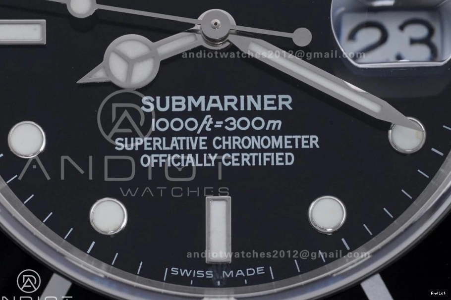 1:1 16610 Engraving Bracelet Submariner 904L TMF on Rehaut Edition SS Steel LN SH3135 Black No Best 1130